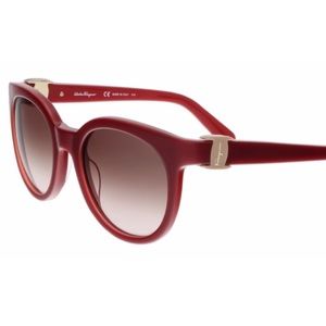 Salvatore Ferragamo Red Sunglasses